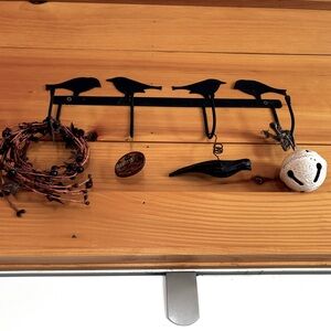 Primatives bird hooks and decor
